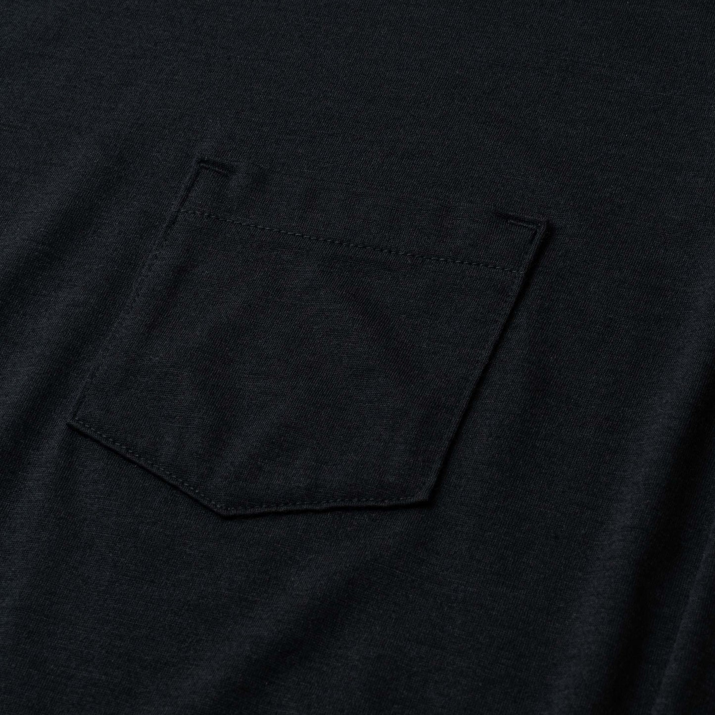 ASIDE Merino pocket crew - Dark navy