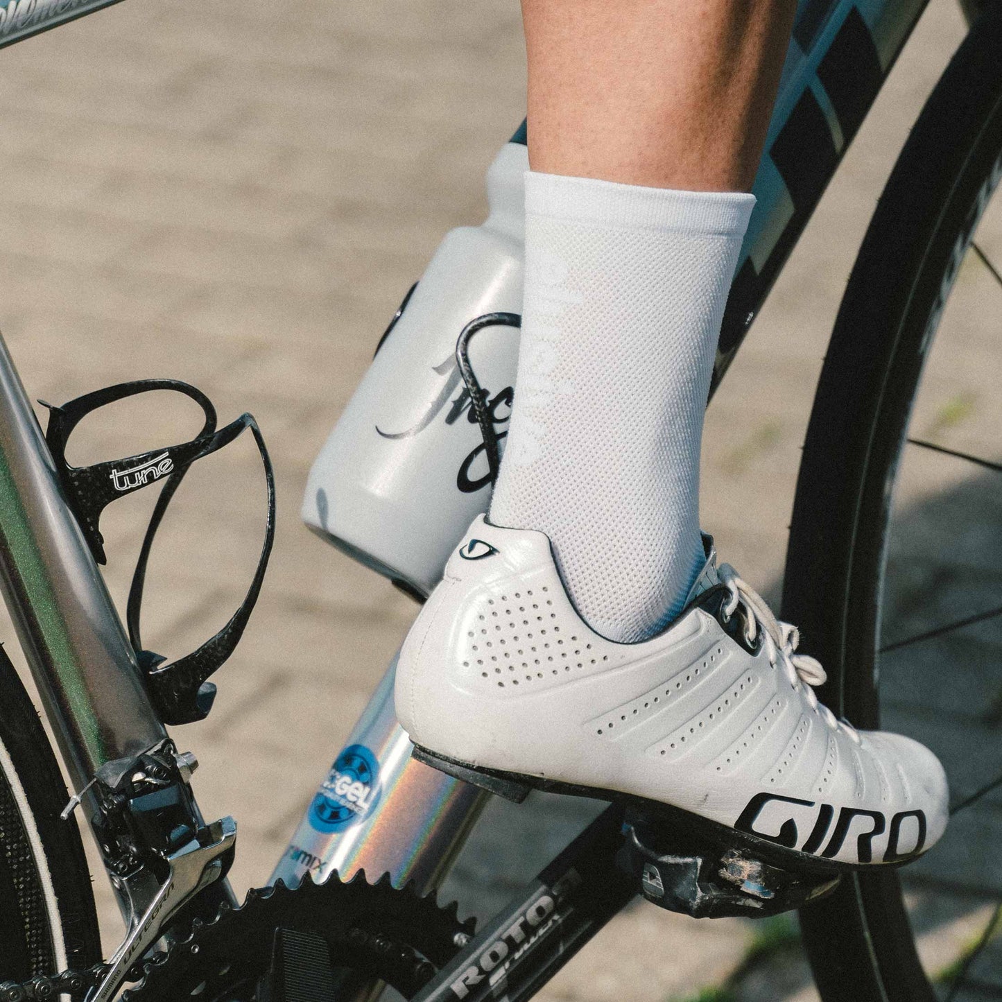 Logo Summer socks - White