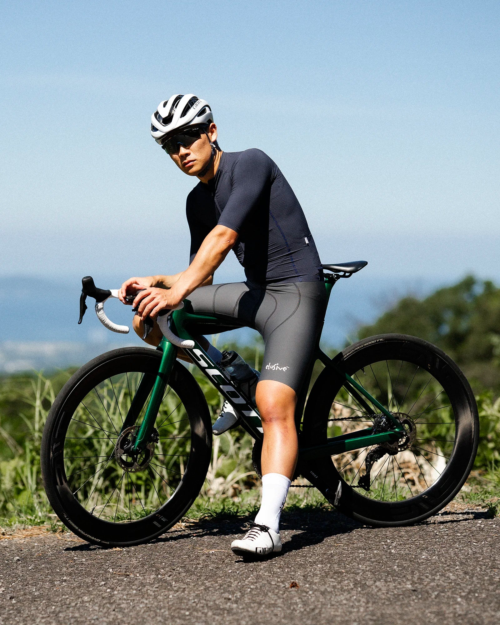 DIVISION ONE Bib Shorts - Gray