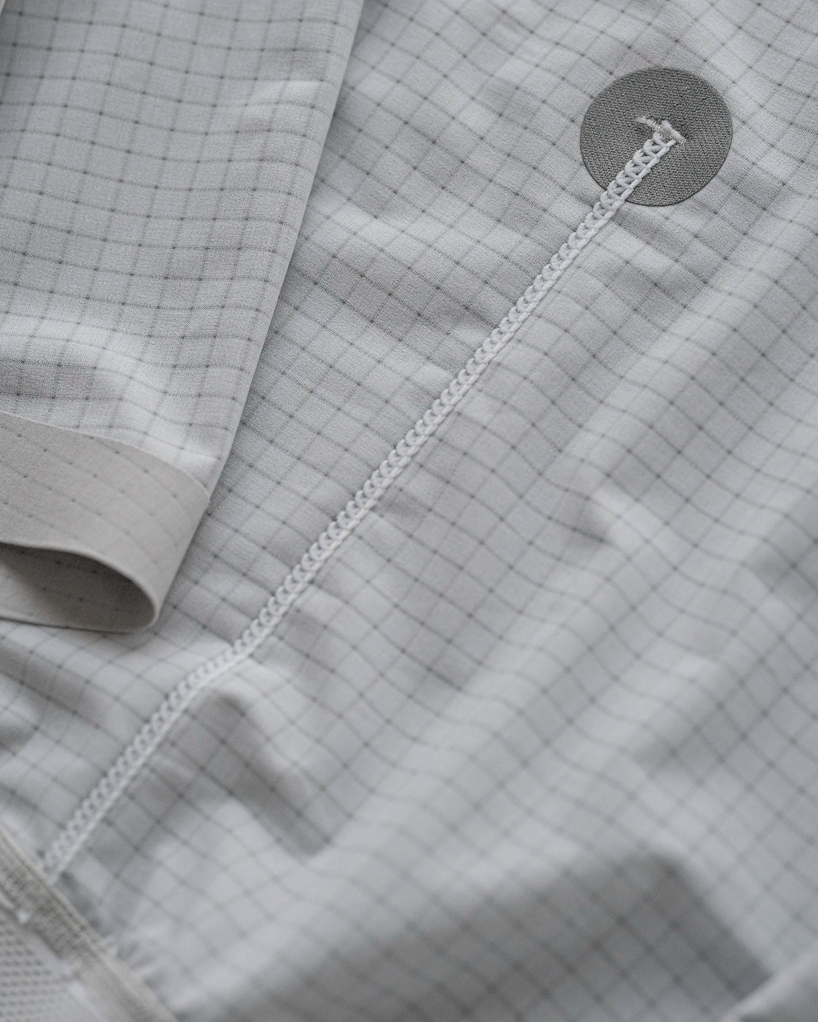 DIVISION ONE Woven Jersey - Silver gray