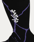 DIVISION ONE Perception socks - Black/Purple