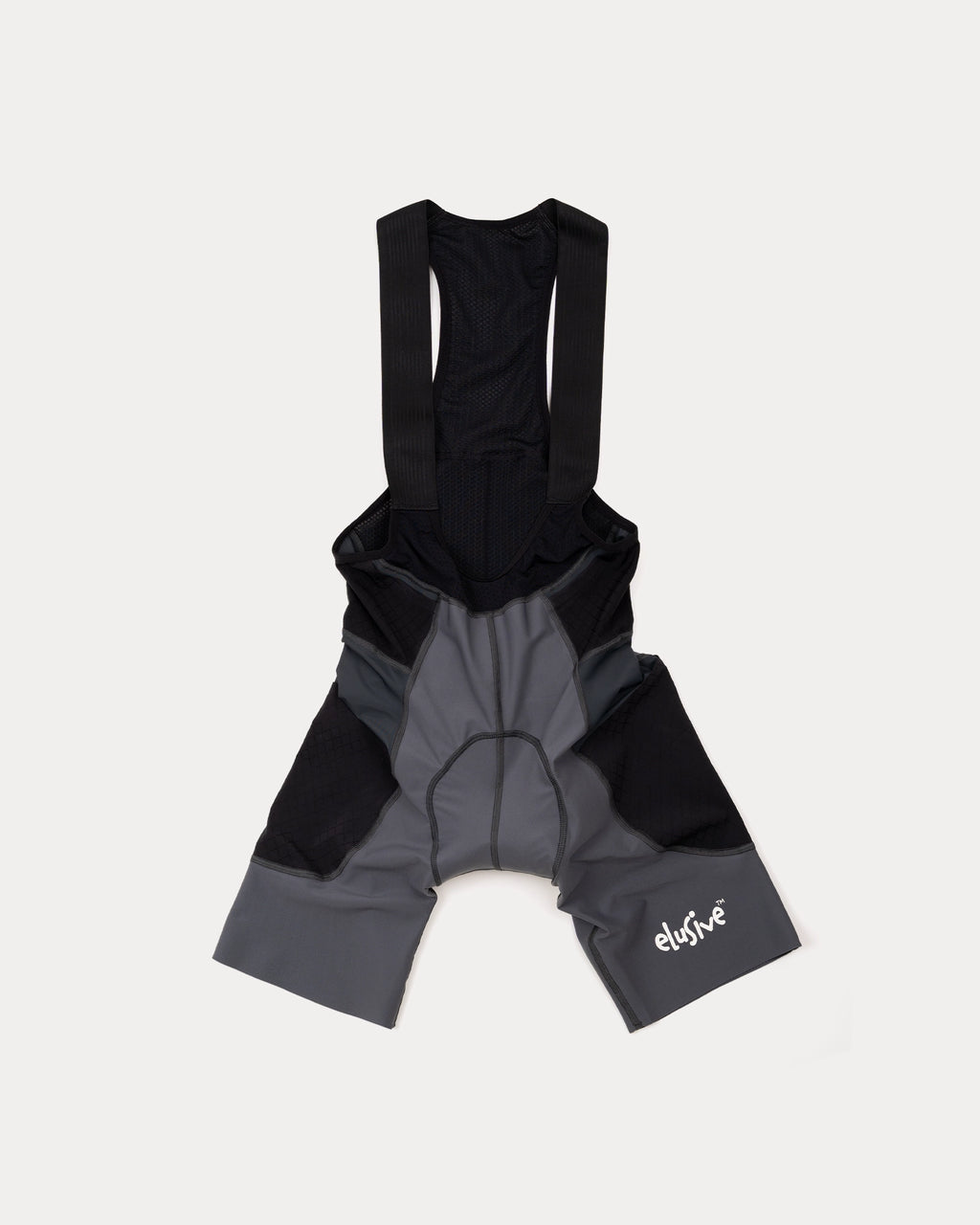 DIVISION ONE Cargo Bib Shorts - Mix Gray