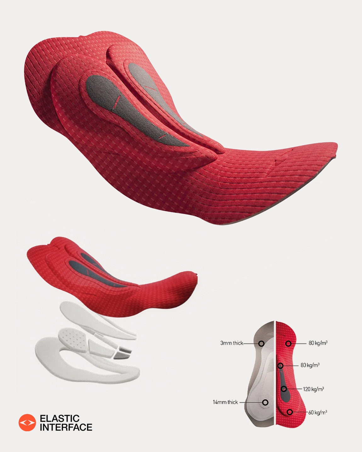 DIVISION ONE Cargo Bib Shorts - Mix gray