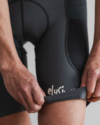 DIVISION ONE Cargo Bib Shorts - Mix gray