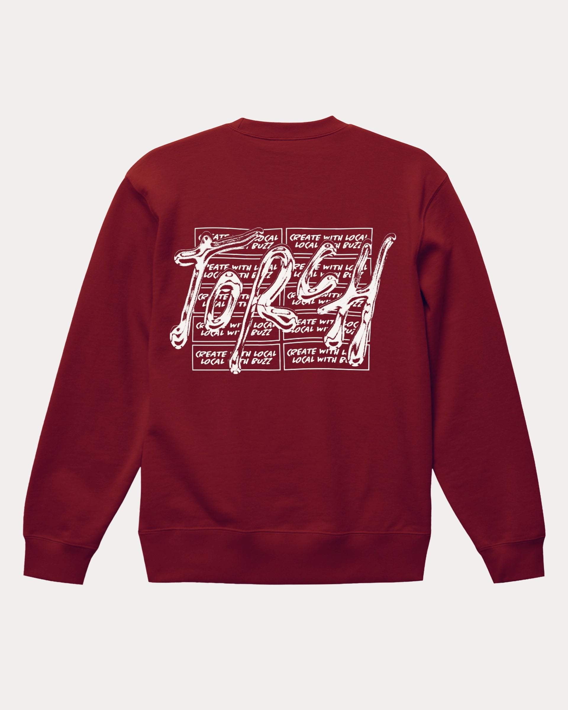 TORCH Community Sweatshirt - Burgundy