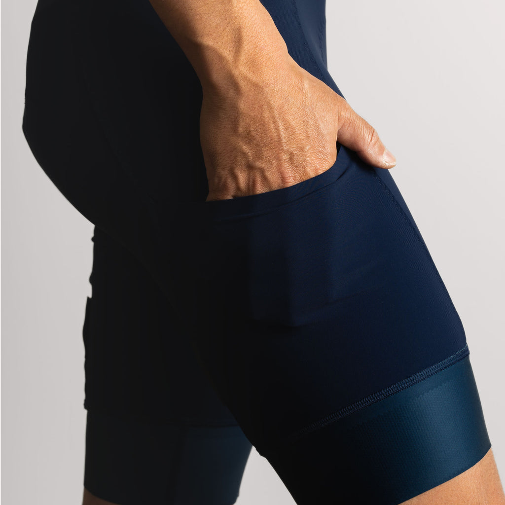 6 Pockets Cargo bib MEN - Navy