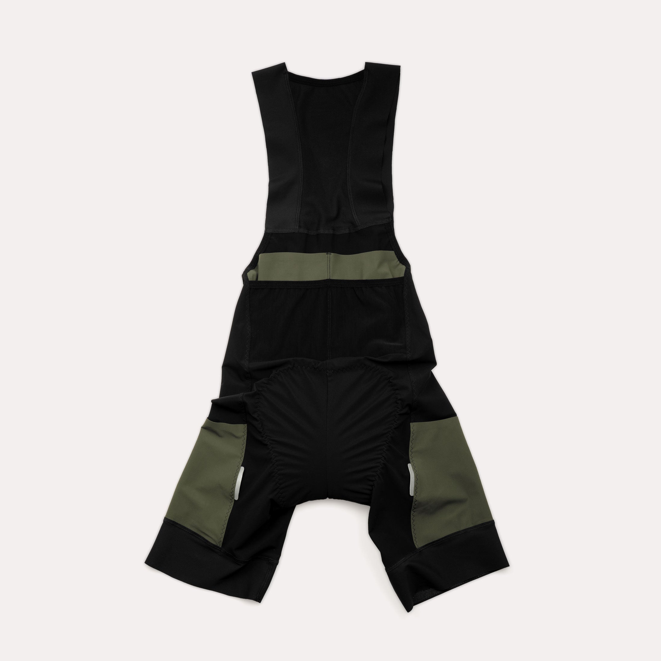 6Pockets Cargo bib MEN - BLK/N.GRN
