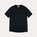 Aside Merino pocket crew - Dark navy